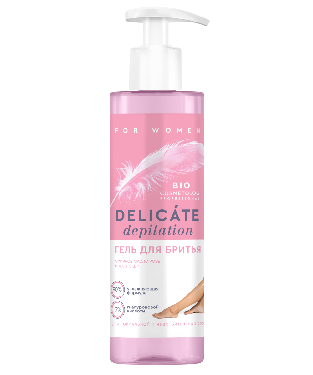 Гель для бритья Delicate Depilatio серии Bio Cosmetolog Professional