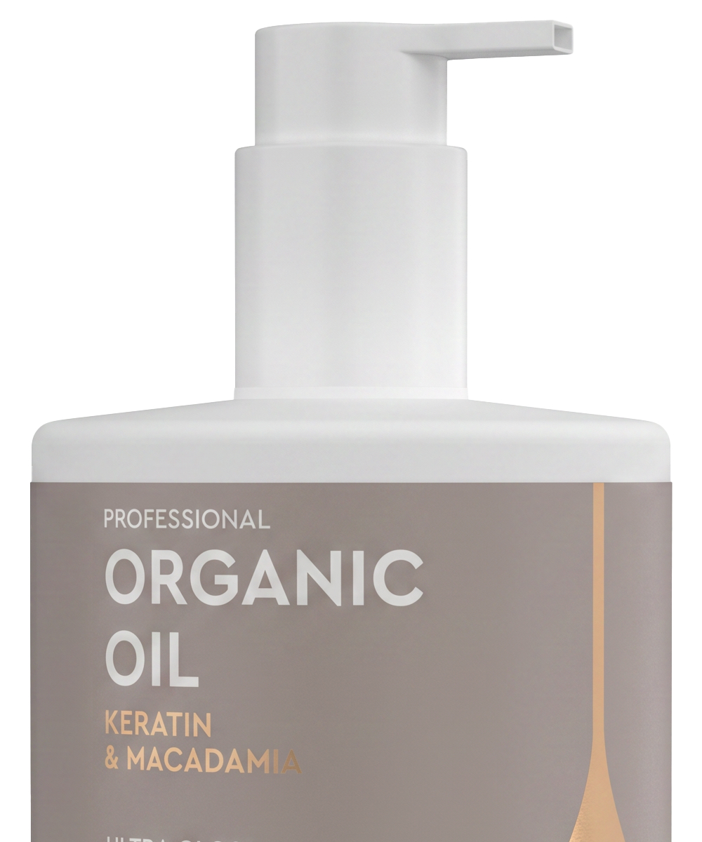 Маска-кератин для волос Keratin & macadamia серии Organic Oil Professional