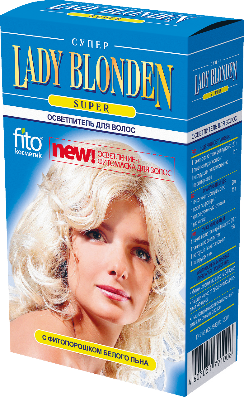 Осветлитель для волос Super серии Lady Blonden