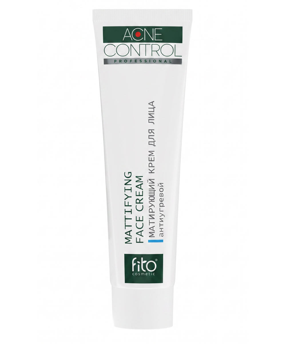 Матирующий крем для лица Антиугревой серии Acne Control Professional