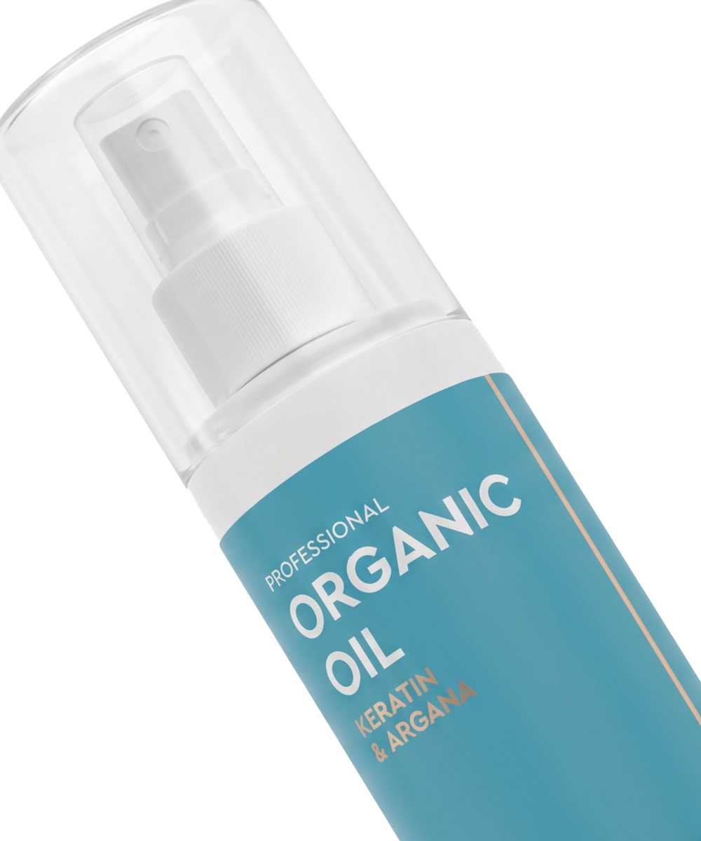 Кератиновый крем-спрей для волос Keratin & argana серии Organic Oil Professional