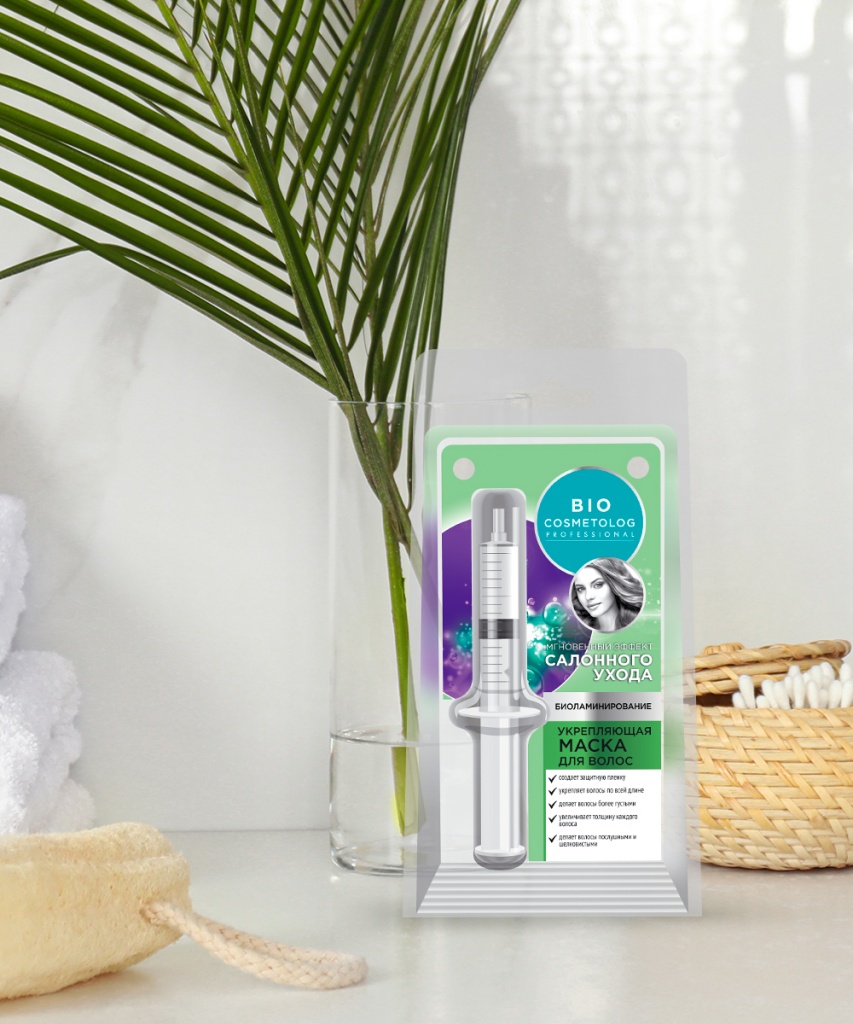 Укрепляющая маска для волос 