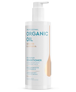SOS-бальзам для волос Keratin & argana серии Organic Oil Professional