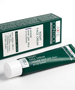Крем для лица ночной антиугревой серии Acne Control Professional