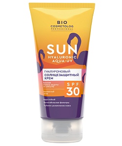 Гиалуроновый солнцезащитный крем SPF 30 серии Bio Cosmetolog Professional