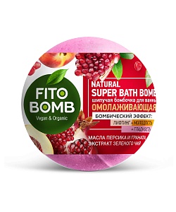 Шипучая бомбочка для ванны Омолаживающая серии Fito Bomb