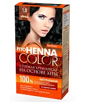 Стойкая крем-краска с хной для волос Fito Henna Color