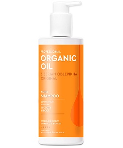 Облепиховый шампунь Густота и рост серии Organic Oil Professional