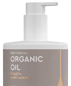 Маска-кератин для волос Keratin & macadamia серии Organic Oil Professional