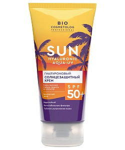 Гиалуроновый солнцезащитный крем SPF 50+ серии Bio Cosmetolog Professional