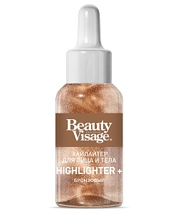 Хайлайтер для лица и тела Бронзовый Highlighter+ серии Beauty Visage