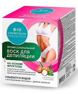 Профессиональный воск для депиляции с маслом ши и алоэ вера серии Bio Cosmetolog Professional