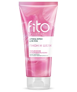 Арома-крем для рук Пион и шелк серии Fito Evolution