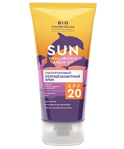 Гиалуроновый солнцезащитный крем SPF 20 серии Bio Cosmetolog Professional