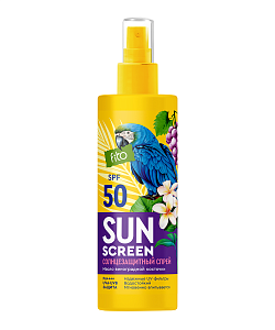Солнцезащитный спрей серии Sun Screen 50 SPF