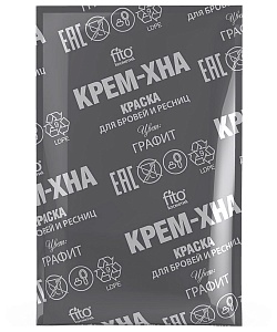 Краска для бровей и ресниц Иранская серии Крем-Хна, цвет графит