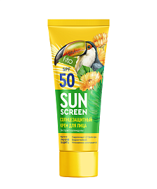 Солнцезащитный крем для лица серии Sun Screen 50 SPF