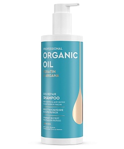 SOS-шампунь для волос Keratin & argana серии Organic Oil Professional