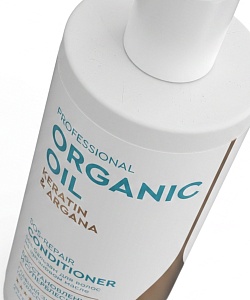 SOS-бальзам для волос Keratin & argana серии Organic Oil Professional