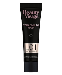 Тональный крем для лица Фарфоровый Тон 1 серии BeautyVisage