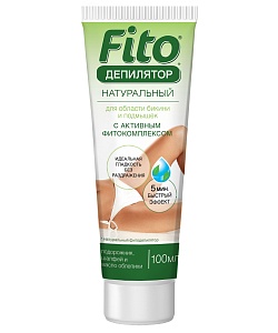 Натуральный Фитодепилятор для области бикини и подмышек с активным фитокомплекcом серии Fito (100 мл)