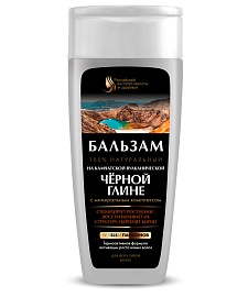 Бальзам для волос На камчатской вулканической черной глине серии Российский Институт Красоты и Здоровья
